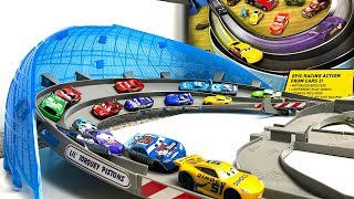 opción once Cuña Carros de Carrera Pista de Coches CARS 3 ULTIMATE FLORIDA SPEEDWAY - YouTube