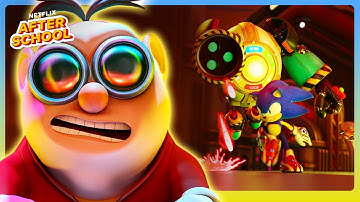 Sonic vs Eggforcers DASH to the Core! 🌀 Sonic Prime | Netflix Family