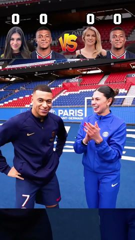 Mbappe vs Girl challenge🥳