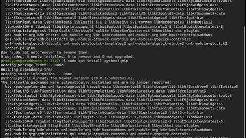 How to install Python and pip in Ubuntu .