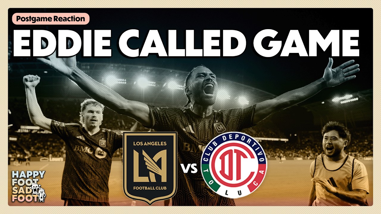 Eddie Segura Saves LAFC’s Leagues Cup Hopes with Stoppage Time Winner vs Toluca | LAFC Fans React