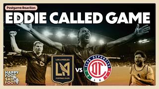 Eddie Segura Saves LAFC’s Leagues Cup Hopes with Stoppage Time Winner vs Toluca | LAFC Fans React Guide