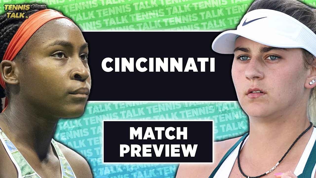 Thumbnail for Gauff vs Kostyuk | WTA Cincinnati 2026 QF | Tennis Talk Preview