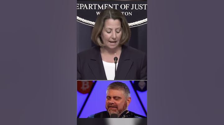 DOJ Briefs On CRYPTO SCANDAL!