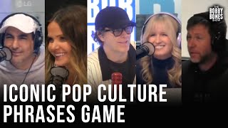 Show Plays Iconic Pop Culture Phrases Game