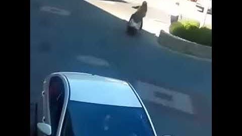 Worst driving skills | funny bike smashing into man | women driving scooty funniest video