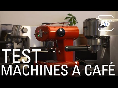 Test de machines à café (espresso porte-tamis). ABE-RTS