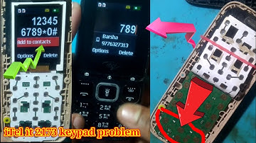 itel it2173 keypad, problem solution🔥iTel it2173 keypad, not working problem #iTel
