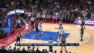 Tim Duncan Full Highlights 11.10.2014 vs Clippers - 18 Pts, 11 Rebs, 3 Asts - Old School