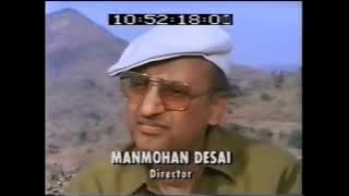 Manmohan Desai Talks About Amitabh Bachchan | 1989 Interview