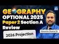Geography Optional 2025 Paper 2 Section A Review & 2026 Strategy | Himanshu Sharma Sir | UPSC Mains