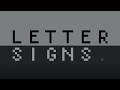 Letter Signs - Minecraft Addon Showcae