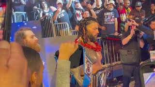 Entrances: Roman Reigns vs Kevin Owens | @ Royal Rumble 2023 | San Antonio, Texas | 1/28/2023