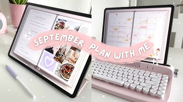 Squirrel Studio Co | September Plan With Me 🍂✨