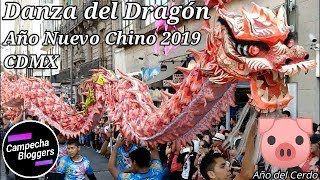 Danza del Dragón, Barrio Chino MÉXICO 2019