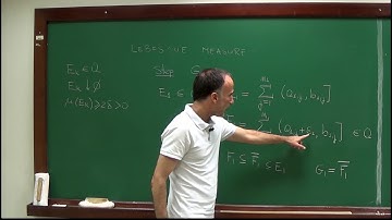 Lecture 07: The Lebesgue measure, II