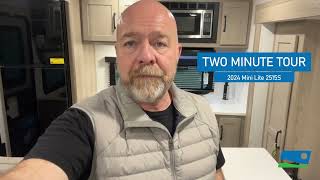 ROCKWOOD MINI LITE 2515S-W - Two Minute Tour by Sherwood RV 201 views 3 months ago 2 minutes, 12 seconds