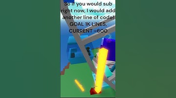 1 subscription = 1 line of code! #coding #robloxstudio #scripting #lua #roblox #development #shorts