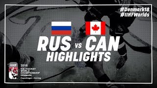 Game Highlights: Russia vs Canada May 17 2018 | #IIHFWorlds 2018