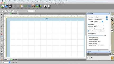 Create Space Video Tutorial - PART 1 - Manage Cutter