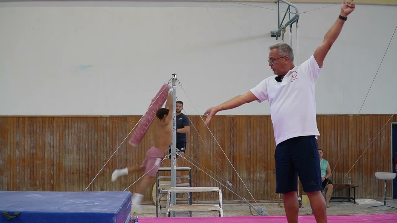 EUROPEAN GYMNASTICS MAG JUNIOR TRAINING CAMP THESSALONIKI 2025 - HIGH BAR PART ONE
