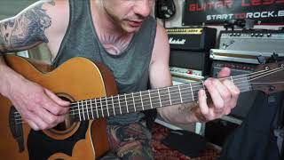 3 Doors Down - Kryptonite - Intro Guitar Lesson