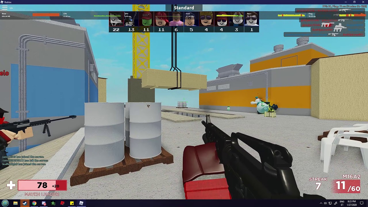 ROBLOX, JUGANDO ARSENAL, Gameplay