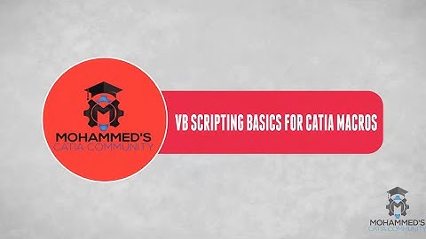 Catia V5 Automation Tutorials|VB Scripting & Macros for Beginners|Concatenate Operators