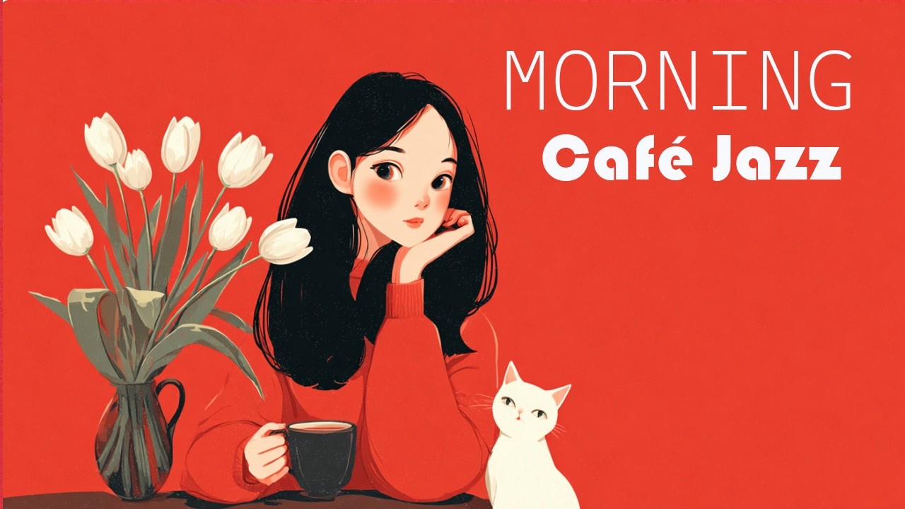 朝のコーヒーとともにリラックスできるジャズ音楽。【作業用BGM】仕事、勉強、そして穏やかな集中のための居心地の良いカフェジャズ