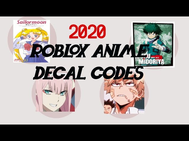 Roblox 52 Anime Decal Codes Can Also Be Used Ad Spraypaint Codes Youtube - nyan cat roblox decal id