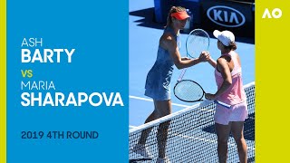 Ash Barty vs Maria Sharapova in a three-set thriller! | Australian Open 2019 Round 4