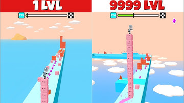 Cube Surfer : Gameplay Walkthrough Part 10 - All Level (Android & iOS)