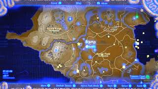 BotW#090f - Map of Midnas Helmet Location - EX Treasure: Twilight Relic Made Easy