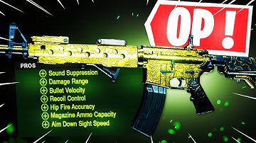 the MOST OVERPOWERED M4A1 SETUP in Season 4! (BEST M4A1 CLASS SETUP) - Cold War WarZone