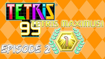 Tetris 99 No Commentary Win! Episode 2 - Grinding Away