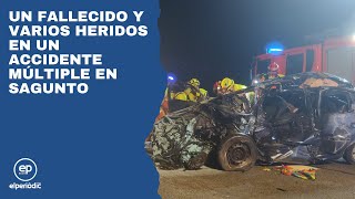 Dos Fallecidos Y Varios Heridos En Un Accidente Múltiple En Sagunto