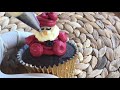 Christmas Santa buttercream cupcake