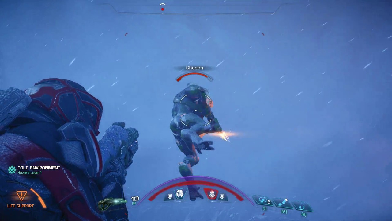 Mass Effect Andromeda Flying NPC Glitch