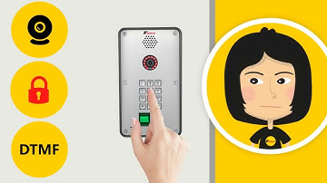 KNTECH Fingerprint Access Control Video Intercom KNZD-58