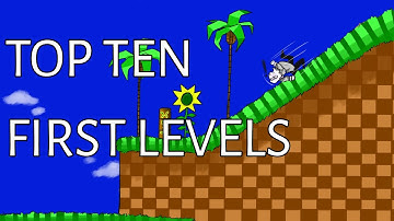 Top 10 eerste levels in videogames