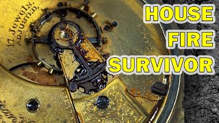 RUSTED AND BUSTED - Caught in a HOUSE FIRE 🔥- Can I save this family heirloom? by C Spinner Watch Restorations 128,159 views 7 months ago 36 minutes