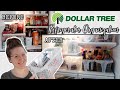 DOLLAR TREE REFRIGERATOR ORGANIZATION | NEW BINS | BEFORE & AFTER | APRIL 2021!