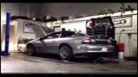 2001 Camaro SS Dyno