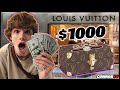 $1000 Louis Vuitton GUCCI Shopping Spree - Hypebeast Designer Challenge