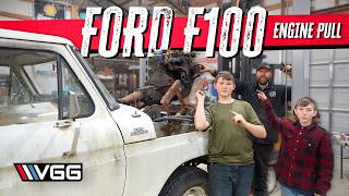 ABANDONED To RESTORED! Rebuilding A Ford F100 | Part 1- Engine Removal & Diagnosis