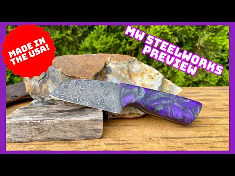 MW Steel Works Preview: Knives Made in the USA!