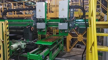 Dynamic calibration station for strip ultrasonic inspection system