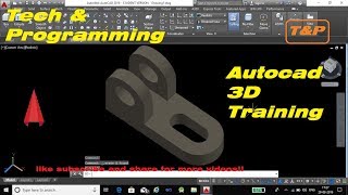 AutoCAD 3D Basics Training Exercises Profile