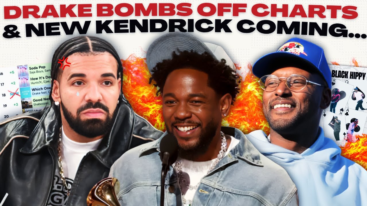 Как Кендрик только что анонсировал новую музыку, а песня Дрейка провалилась и упала до рекордно н...