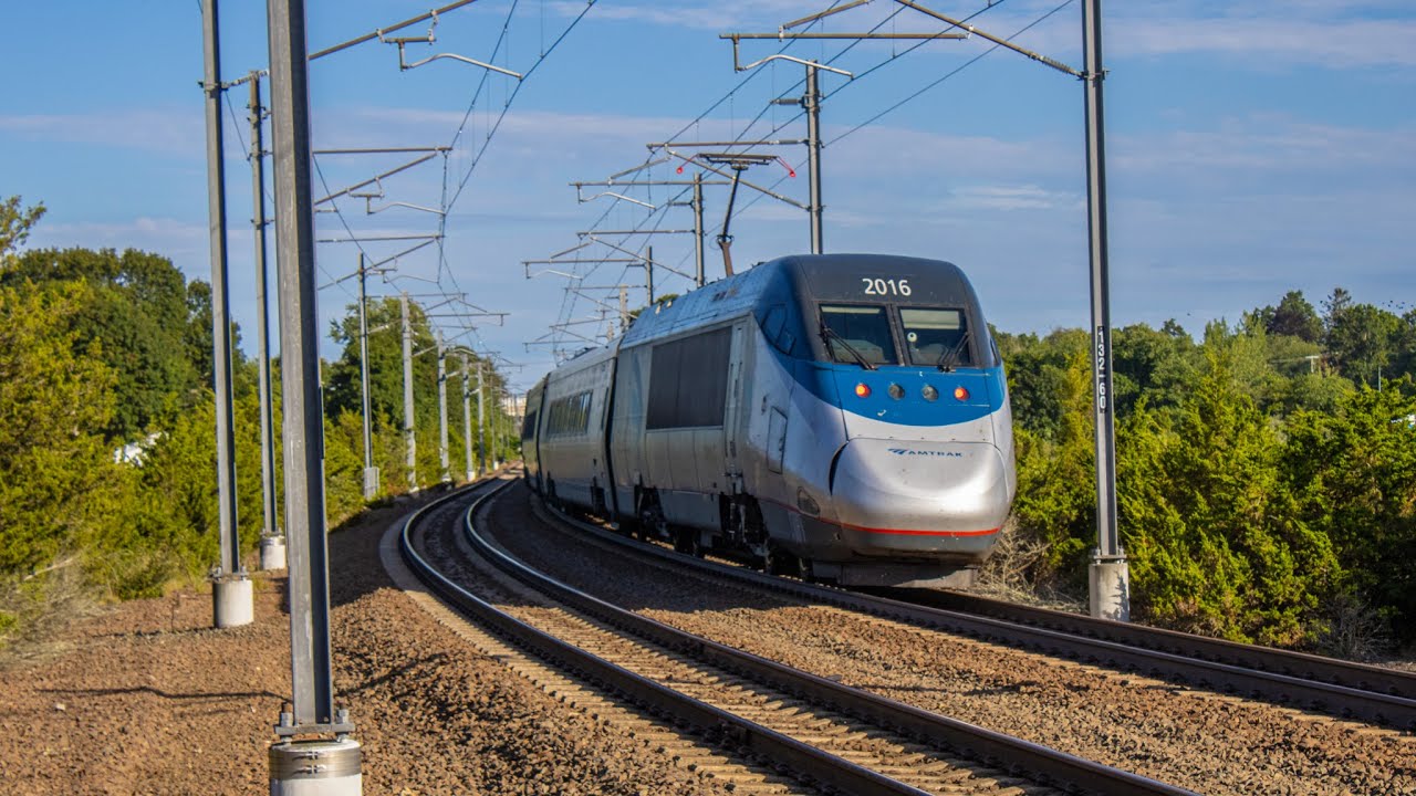 Afternoon Amtrak Trains Mystic, CT w/ Hornshows and SAAHC’s (8/12/22
